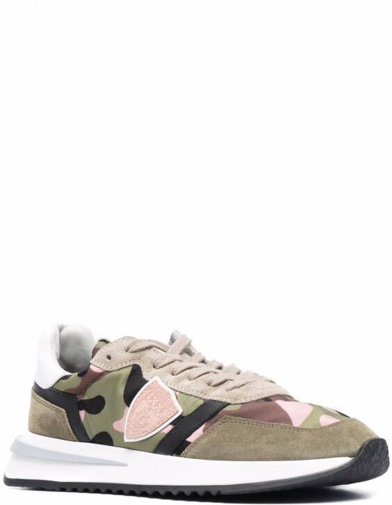Philippe Model Paris Tropez 2.1 Camouflage sneakers Green