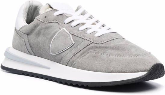 Philippe Model Paris Tropez 2.1 washed suede sneakers Grey
