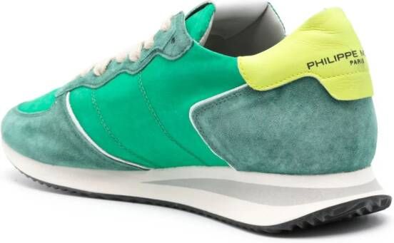 Philippe Model Paris Tropez lace-up sneakers Green