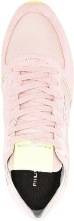 Philippe Model Paris Tropez lace-up sneakers Pink