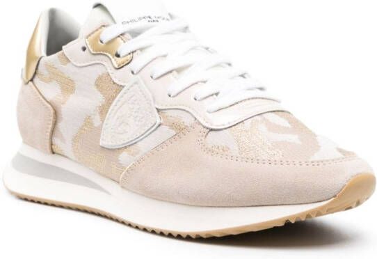 Philippe Model Paris TRPX camouflage-pattern sneakers Neutrals