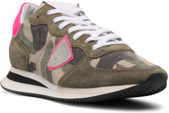 Philippe Model Paris Trpx camouflage sneakers Green
