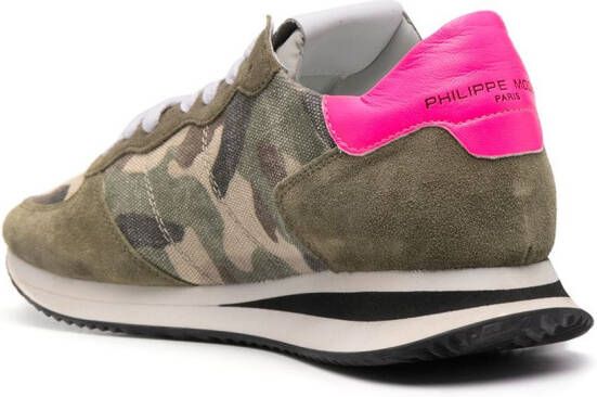 Philippe Model Paris Trpx camouflage sneakers Green