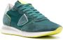 Philippe Model Paris TRPX leather low-top sneakers Green - Thumbnail 2