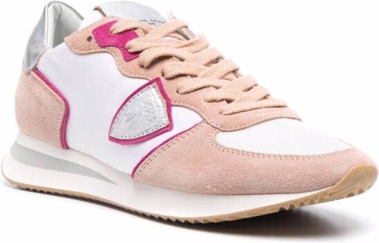 Philippe Model Paris TRPX Mondial lace-up sneakers Pink