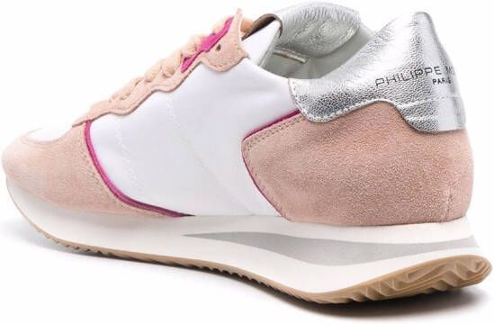 Philippe Model Paris TRPX Mondial lace-up sneakers Pink