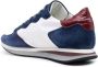 Philippe Model Paris TRPX Running leather sneakers Blue - Thumbnail 3