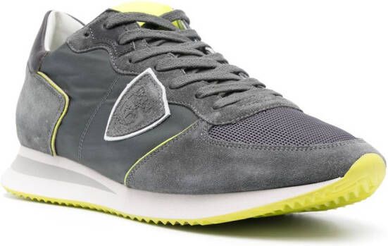 Philippe Model Paris TRPX Running leather sneakers Grey