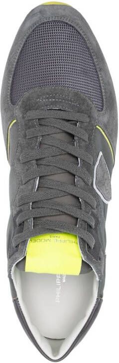 Philippe Model Paris TRPX Running leather sneakers Grey