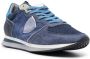 Philippe Model Paris TRPX Running suede sneakers Blue - Thumbnail 2