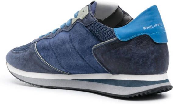 Philippe Model Paris TRPX Running suede sneakers Blue