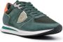 Philippe Model Paris TRPX Running suede sneakers Green - Thumbnail 2