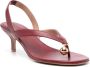 Philosophy Di Lorenzo Serafini x Malone Souliers Lucie 70mm leather sandals Red - Thumbnail 2