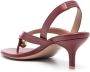 Philosophy Di Lorenzo Serafini x Malone Souliers Lucie 70mm leather sandals Red - Thumbnail 3