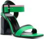 Pierre Hardy 100mm block heel sandals Green - Thumbnail 2