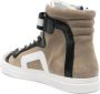 Pierre Hardy 112 panelled suede sneakers Neutrals - Thumbnail 3