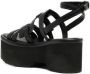 Pierre Hardy 80mm strappy wedge sandals Black - Thumbnail 3