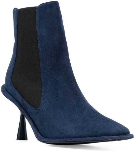 Pierre Hardy elasticated side-panel 90mm boots Blue
