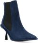 Pierre Hardy elasticated side-panel 90mm boots Blue - Thumbnail 2