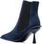Pierre Hardy elasticated side-panel 90mm boots Blue - Thumbnail 3