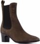 Pierre Hardy Melody suede Chelsea boots Green - Thumbnail 2