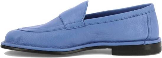 Pierre Hardy Noto leather loafers Blue