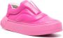 Pierre Hardy Skate Cubix padded leather sneakers Pink - Thumbnail 2