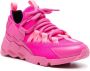Pierre Hardy Trek Comet lace-up panelled sneakers Pink - Thumbnail 2