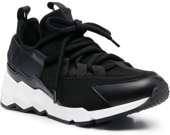 Pierre Hardy Trek Comet lace-up sneakers Black