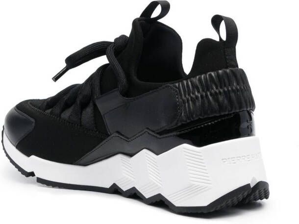 Pierre Hardy Trek Comet lace-up sneakers Black