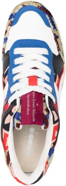 Pierre-Louis Mascia multicolour panelled sneakers Black