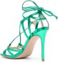 PINKO 105mm cut-out sandals Green - Thumbnail 3