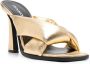 PINKO 110mm sculpted-heel sandals Gold - Thumbnail 2