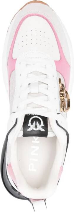 PINKO Ariel panelled-design sneakers White