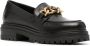 PINKO chain-detail leather loafers Black - Thumbnail 2