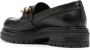 PINKO chain-detail leather loafers Black - Thumbnail 3