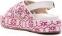 PINKO Flores embroidered-Love Birds sandals - Thumbnail 3