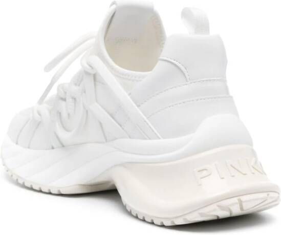 PINKO Love Birds-detailed sneakers White