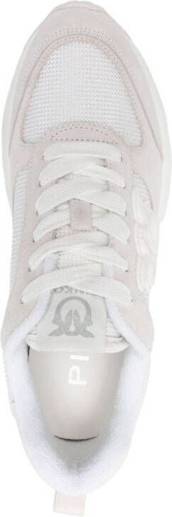 PINKO Love Birds lace-up sneakers White