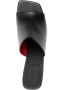 Plan C 50mm leather mules Black - Thumbnail 4