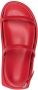 Plan C chunky-sole leather sandals Red - Thumbnail 4