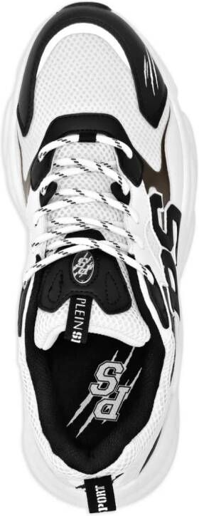 Plein Sport Lo-Top logo-patch sneakers White