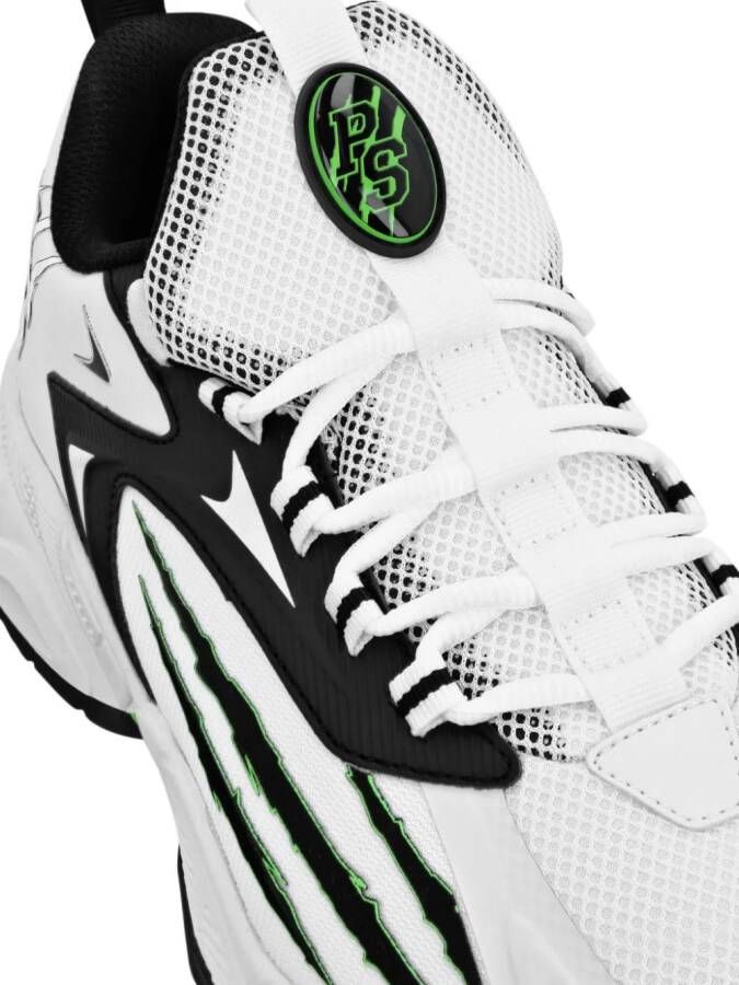 Plein Sport Lo-Top logo-print sneakers White