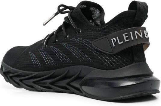 Plein Sport panelled lace-up sneakers Black