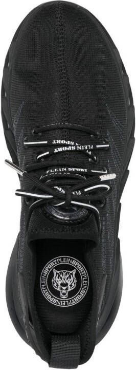 Plein Sport panelled lace-up sneakers Black