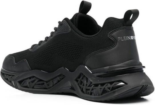 Plein Sport panelled lace-up sneakers Black