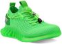Plein Sport Runner knitted sneakers Green - Thumbnail 2