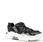 Plein Sport Runner panelled lace-up sneakers Black - Thumbnail 2