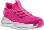 Plein Sport Runnr logo-plaque knitted sneakers Pink - Thumbnail 2