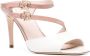 Pollini 85mm patent-leather mules Pink - Thumbnail 2